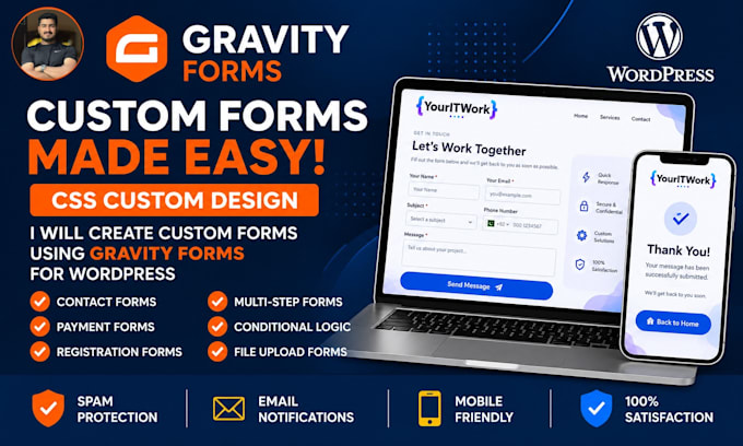 customize and style gravity forms in wordpress