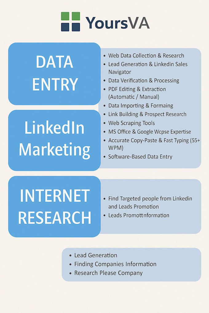 do data entry service