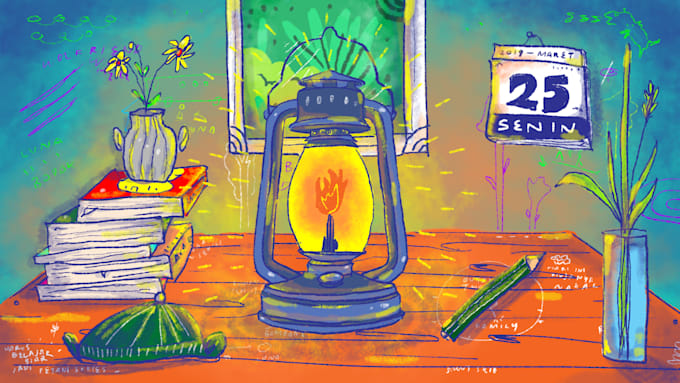 illustrate your children books cover and content