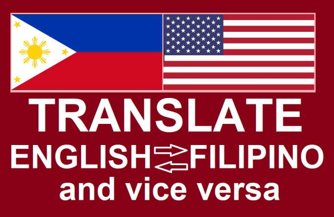 filipino to english google