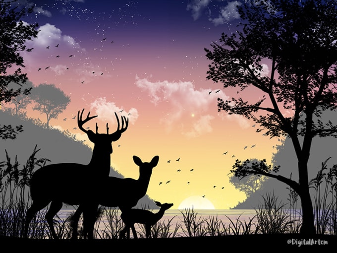 Paint Awesome Digital Landscapes Concept Art By Illustrateyou