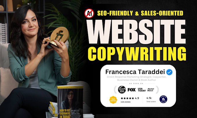 do sales copywriting and be your SEO website content writer