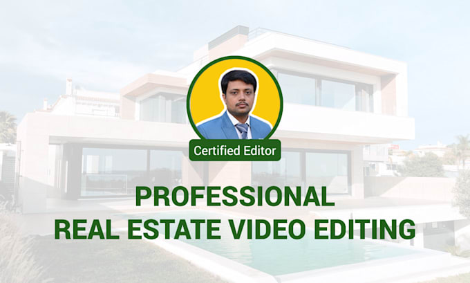 edit a professional real estate video