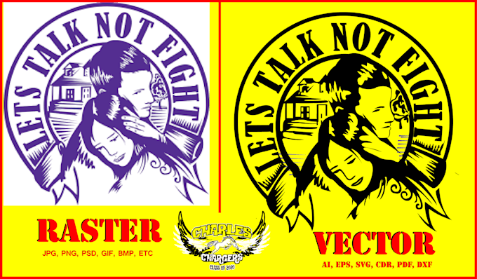 Convert Raster Jpg Png Bmp To Vector Ai Eps Svg By Maisha007