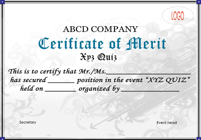 create a4 size certificates