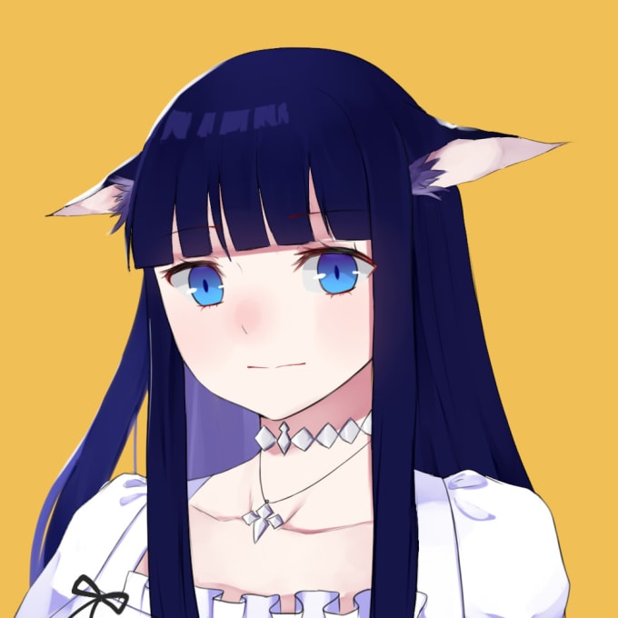 Draw Cute Anime Girls For You By Nuryandamz