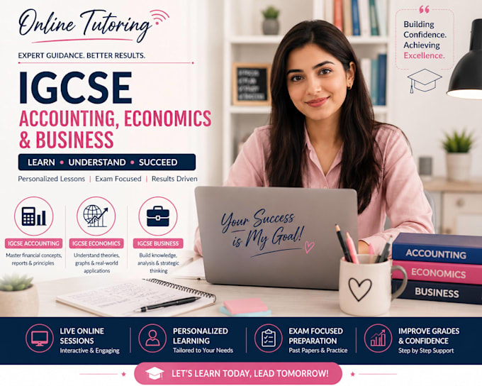 tutor you igcse accounting, economics, business studies