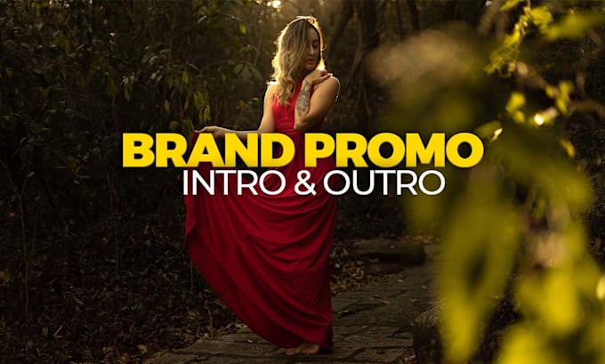 create an amazing youtube intro and outro or promo video