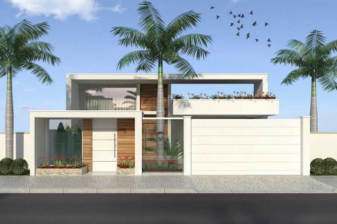 Create And Design Single Storey House Floor By Rikinacharya