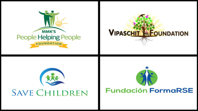 Do non profit charity organization logo design by Designxhub