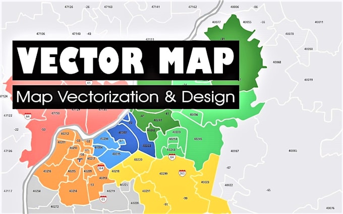 do vector map illustration and design