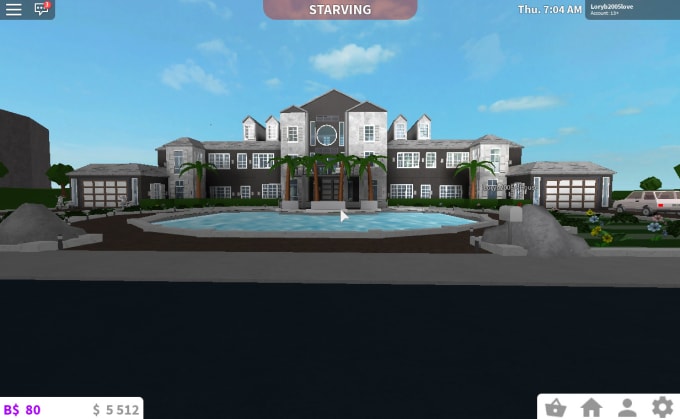 Build You A House In Bloxburg From At Least 10k To Most 200k By