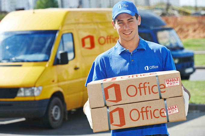 place your logo on courier box  delivery package parcel mockup