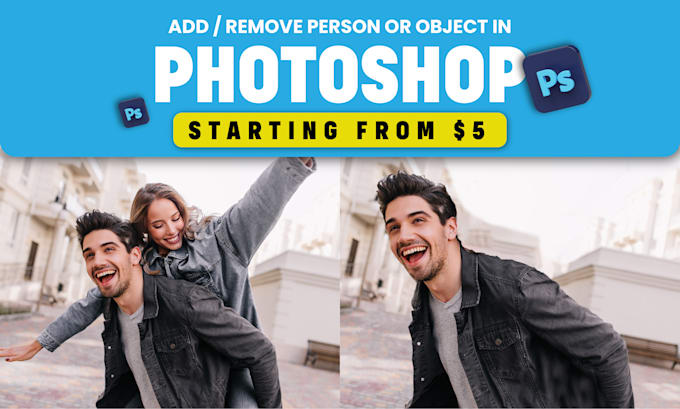 Add remove people and objects from any image by Karamat_01 | Fiverr
