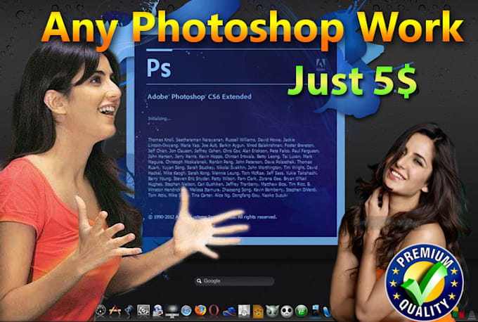 do any photoshop or illustrator  work professionally