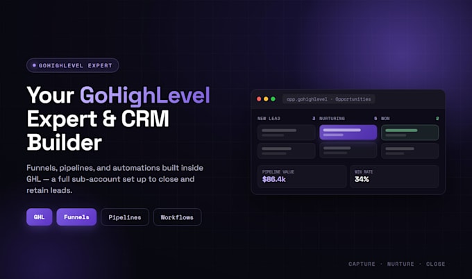 be your gohighlevel expert for crm setup and ai automation