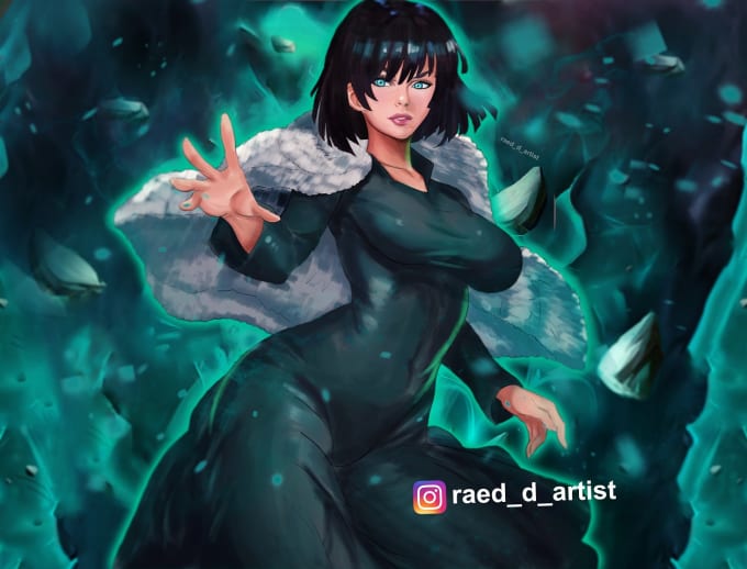 Make A Digital Painting Of A Female Character By Raed Ch Hi, here's my latest personal project i've been working on for the past month. digital painting of a female character