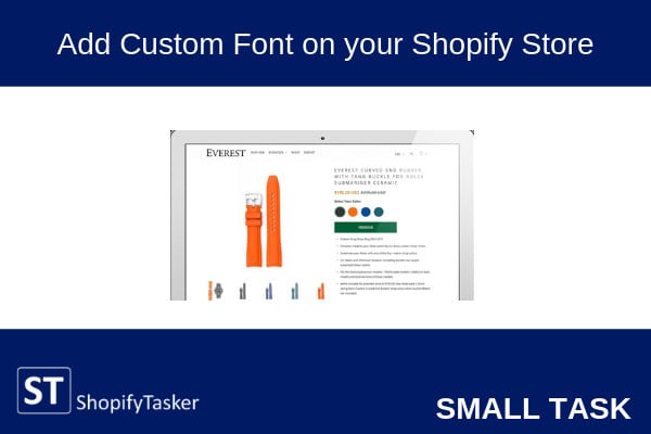shopify add font to font picker