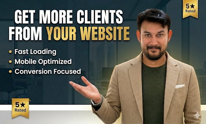 design a professional wordpress website for your business that converts