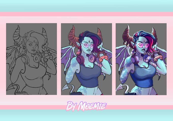 draw your oc or character for your dnd campaign