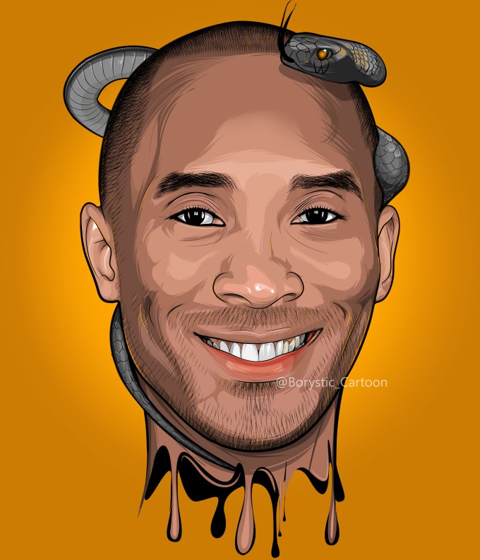 Draw your cartoon, logo, icon and silhouette by Borytoons Fiverr