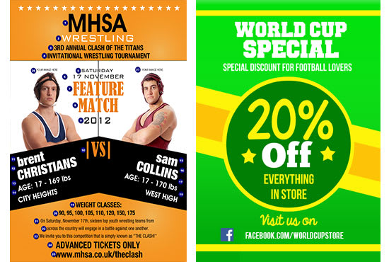create a high quality an attractive flyer