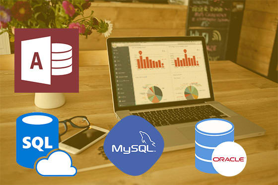 create database applications in access, mysql, sql, oracle
