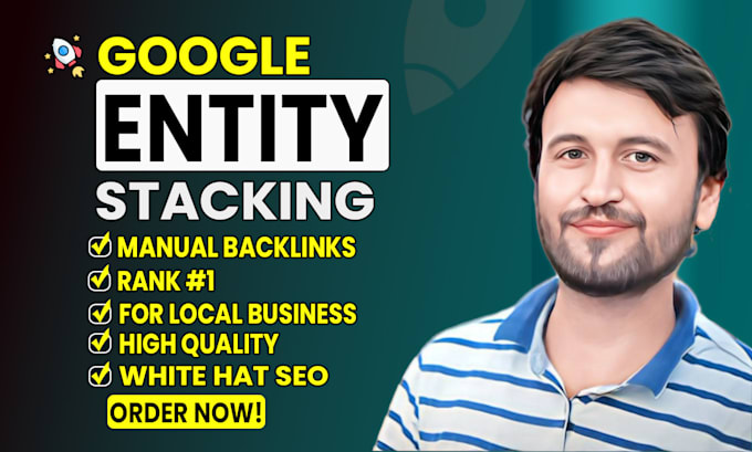do google entity stacking with white SEO quality backlinks