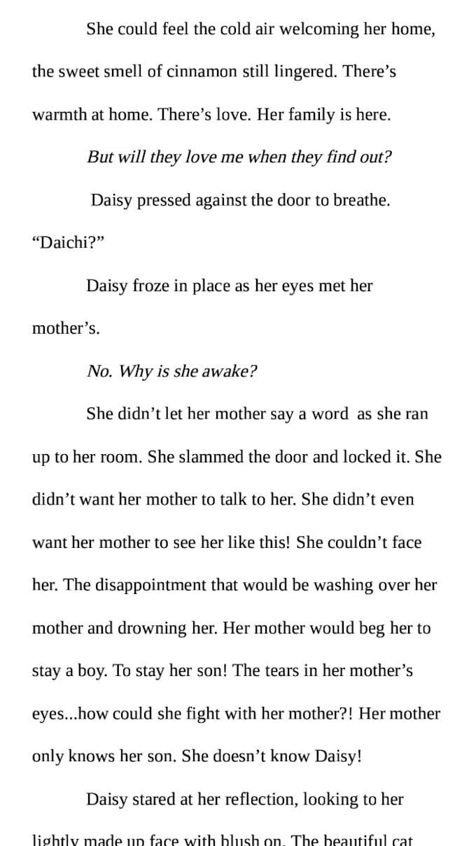 review, proofread, and or edit chapters