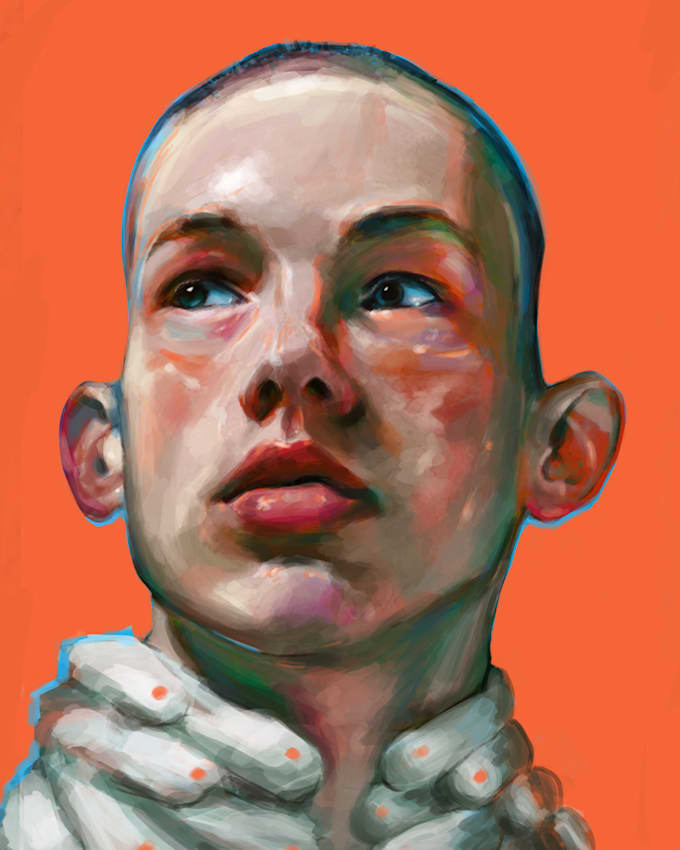 Digital paint your face or body from a photo by Mimesis_art Fiverr