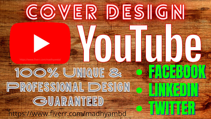 create perfect unique facebook cover and youtube cover