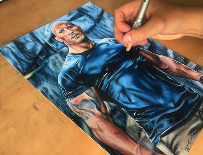 Draw A Realistic Portrait Of Your Choosing By Connorhornbyart