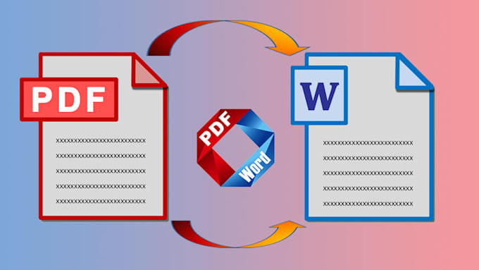 convert your PDF document to word format