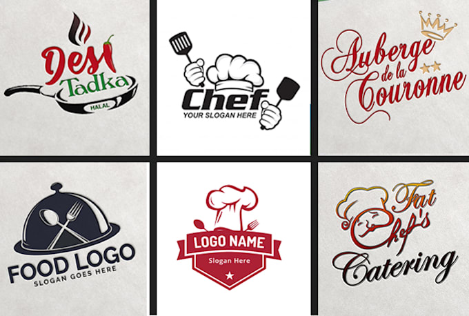 do fantastic logo for cooking,bakery,cafe,bbq,chief