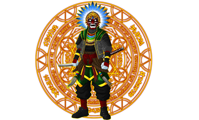 make character design in full color
