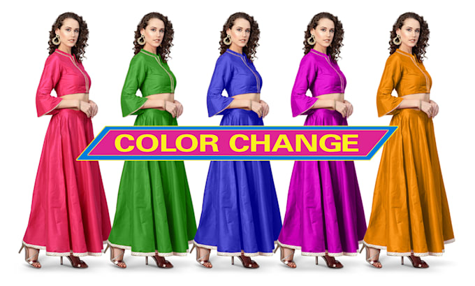 do color change, color correction and recolor in photoshop