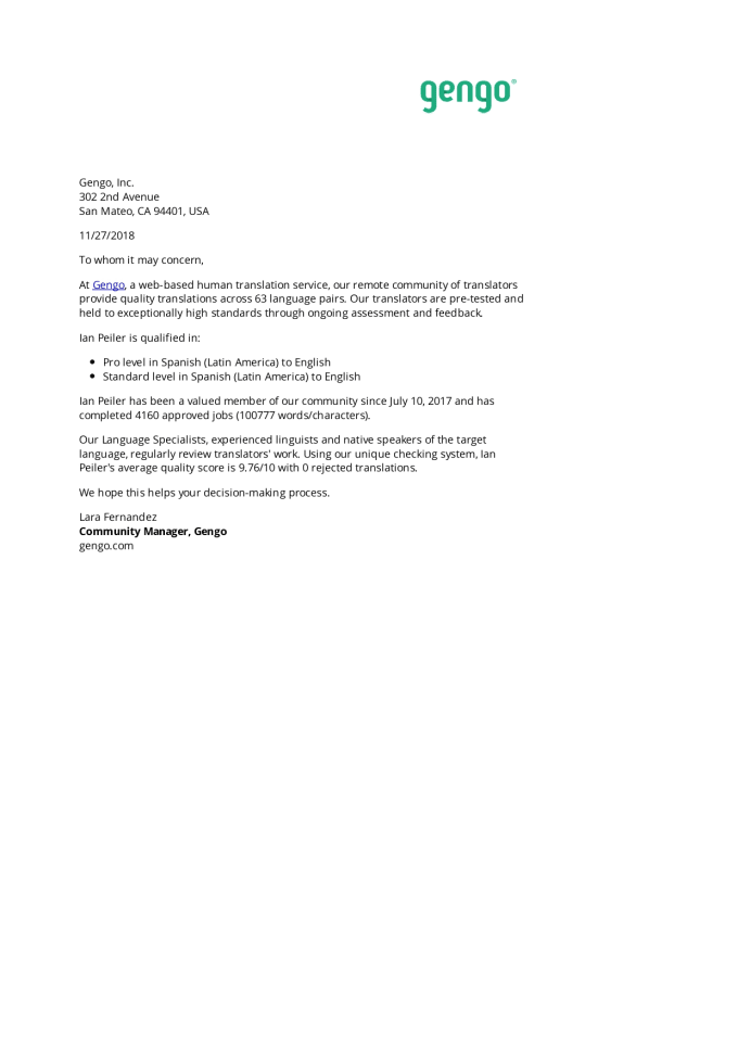 Translate Documents From English To Spanish And Viceversa By Ianpeiler