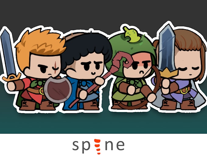 animate your 2d game character in spine pro