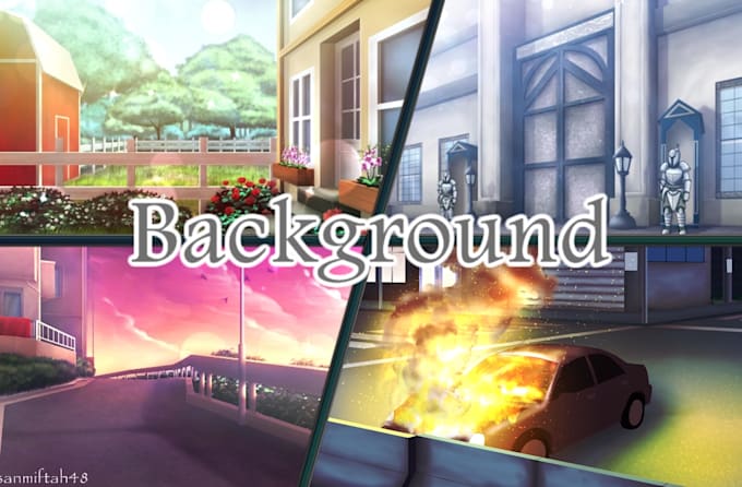 draw background illustration for you