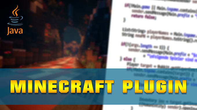 Code a minecraft plugin for your spigot or bukkit server by Raminppp ...