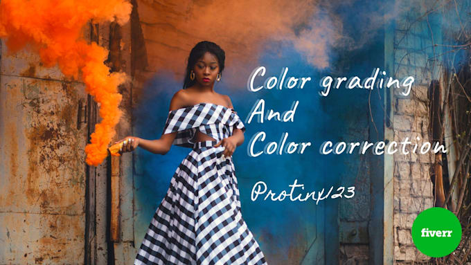 colour grade and colour correct your video