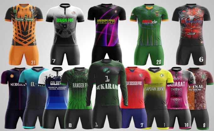 Design custom soccer jersey by 