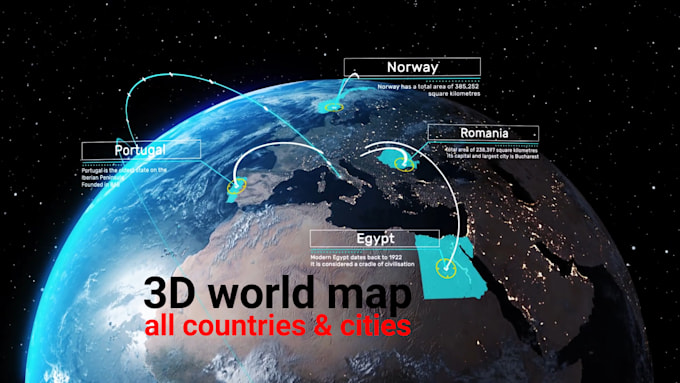 Create A 3d Travel Map Animation By Airweb Fiverr Create A 3d Travel Map Animation By Airweb Fiverr