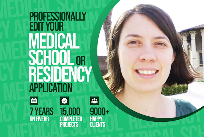 deeply edit your medical school, residency, or fellowship personal statement