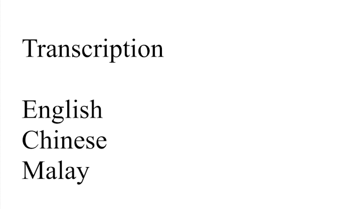 Add Synced English Chinese Or Malay Subtitles Or Captions To Your Video By Jacobdolphy Fiverr