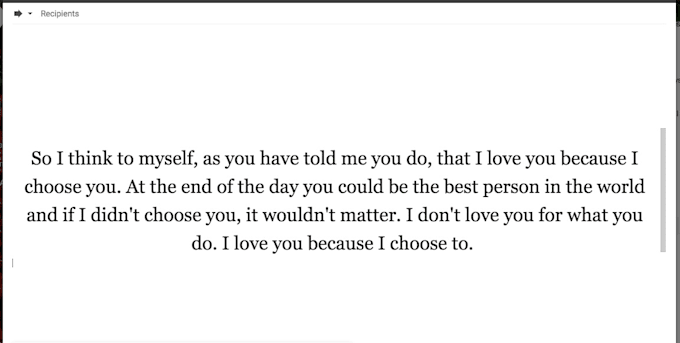 Personalized Love Letters Typed By Sarinarachelle