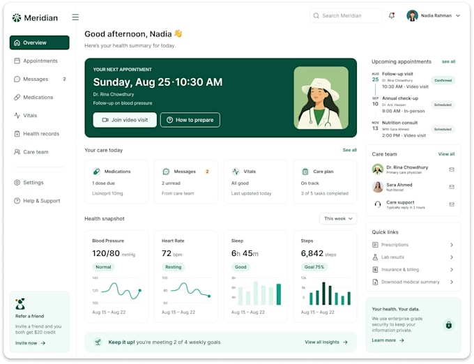 do UI UX design for saas, fintech, and complex web apps