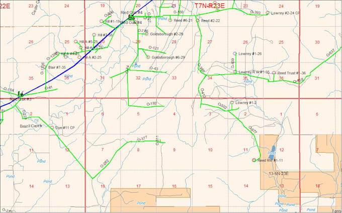 do oil and gas landwork