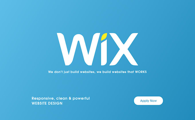 design responsive wix website