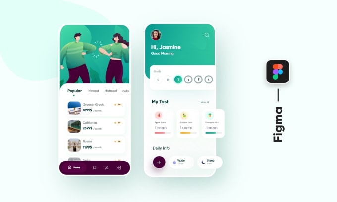 Best Deals! I will create high quality mobile app ui ux design